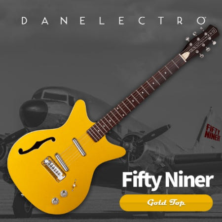 Dan Electro Dan Electro 댄 일렉트로 일렉기타 Fifty Niner (Gold Top)