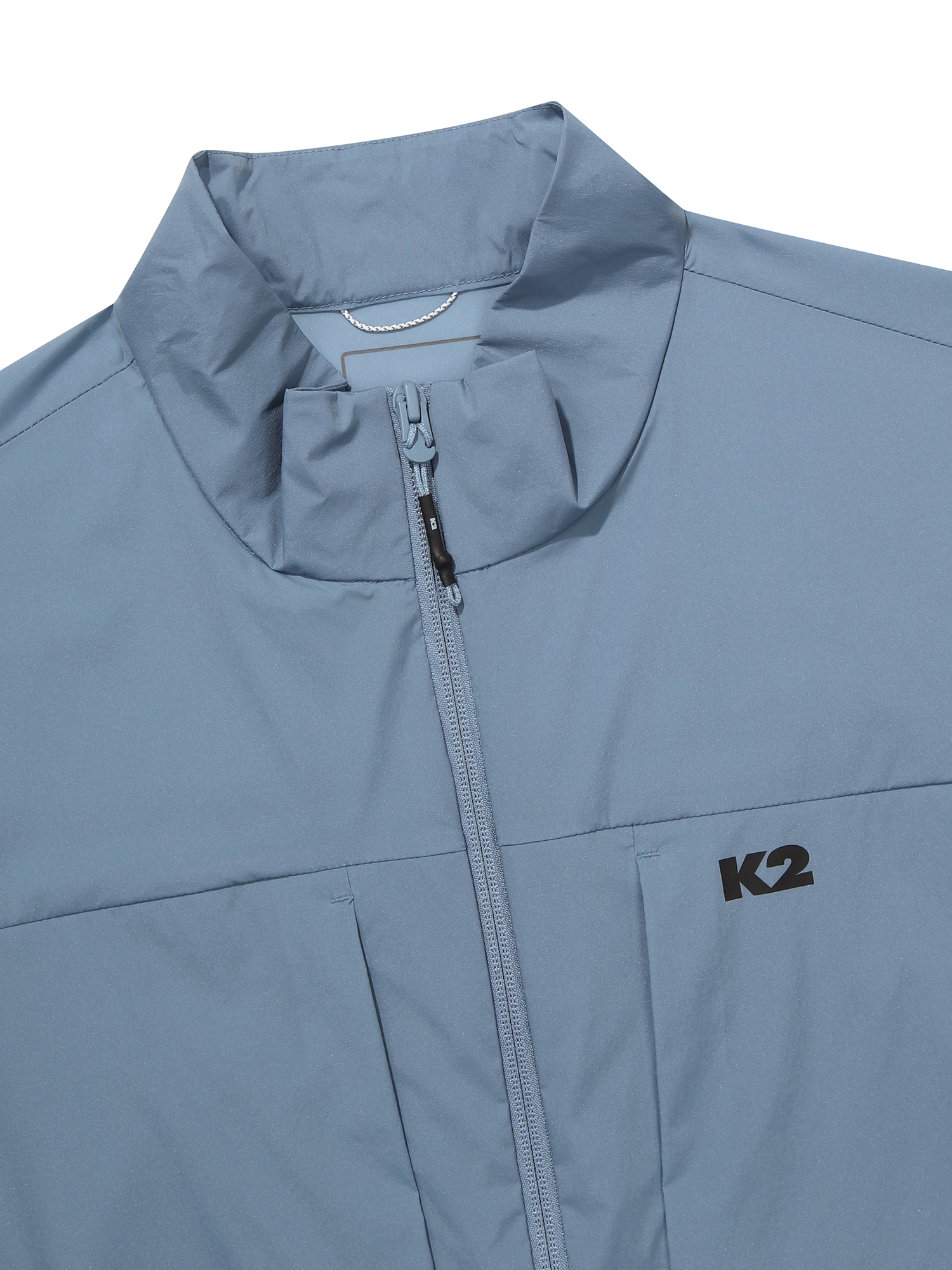 [본사직영] K2 남성 써라운드(SURROUND) AIR 바람막이 자켓 ASH BLUE KMM251253D - 상세 이미지 4