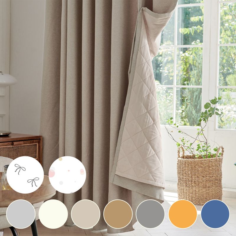 뷰하우스 난방비절약 스위트코트니 암막커튼 방한 145x240cm 중형 1장