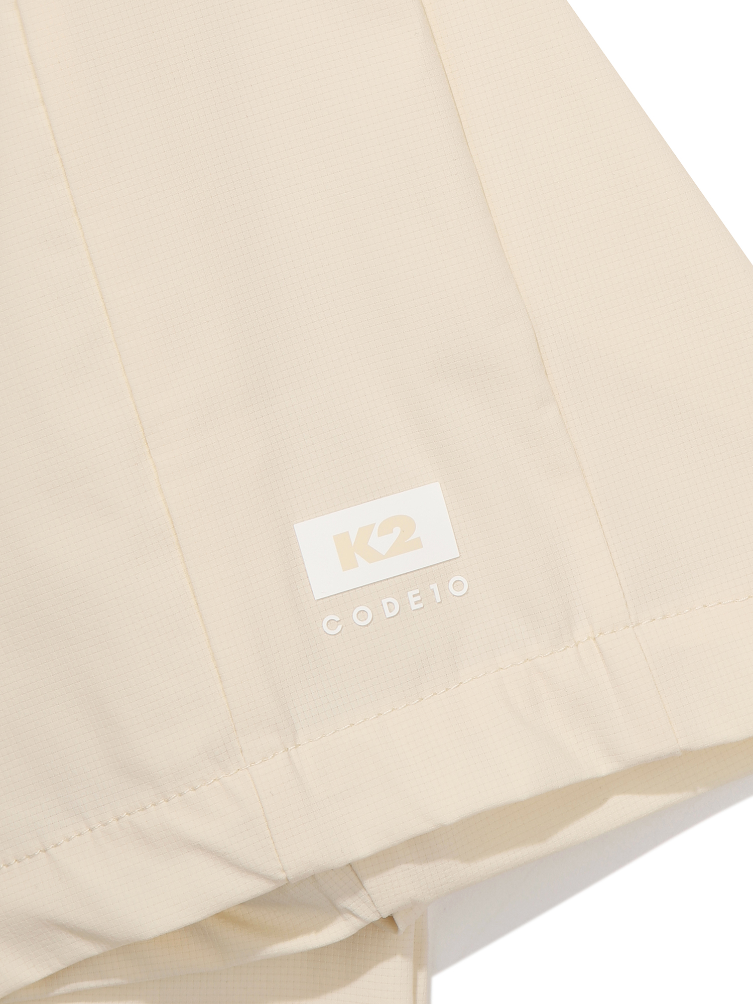 [본사직영] K2 여성 코드텐(CODE10) ICE 우븐 반팔 라운드 W BUTTER KWM25246W8 - 상세 이미지 5