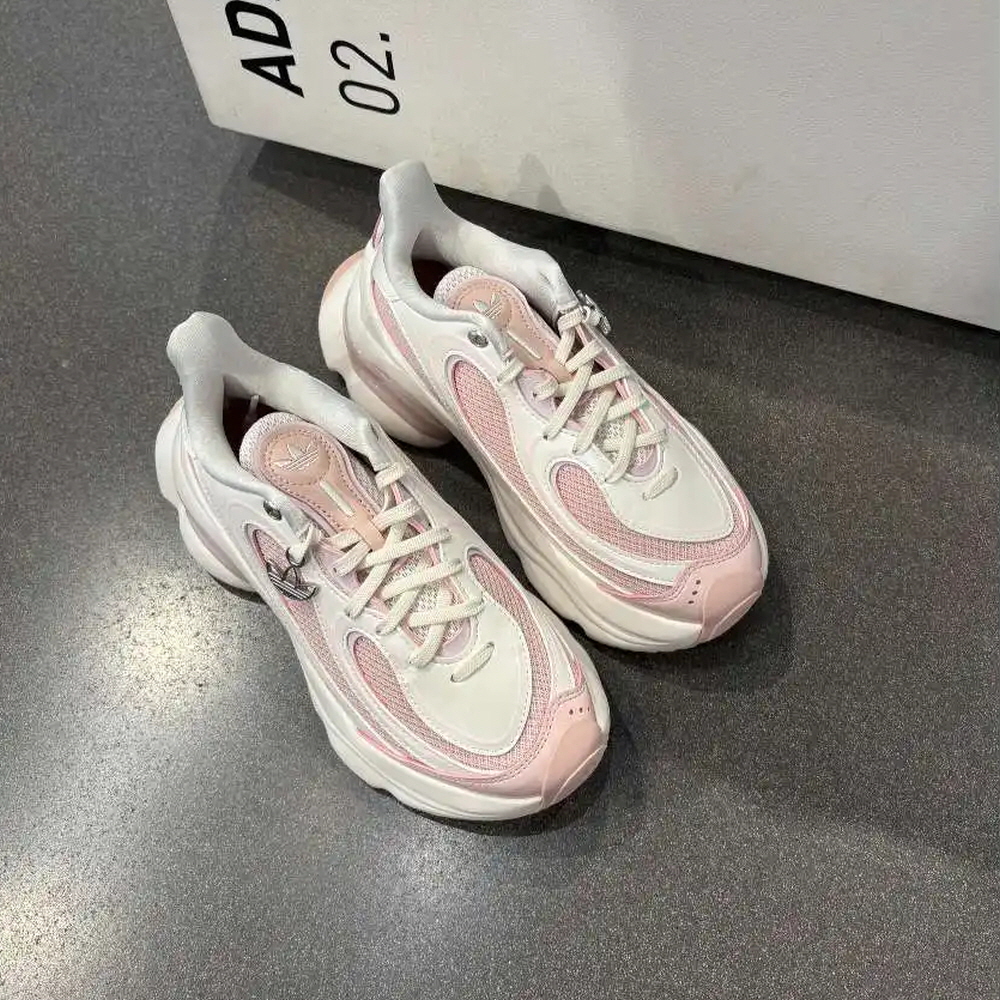 아디다스 오즈베누즈 키높이 운동화 볼드 스니커즈 화이트 핑크 KI0556 이미지 6