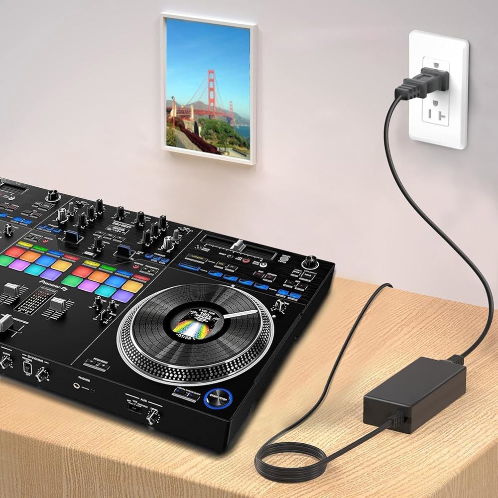 TAIFU Pioneer DDJ-REV7 DDJ-REV7/CUXJ DDJREV7 코드 3.75A 스피커 무선 HS2 Denon DYS902-240375-13121B 컨트롤러용 7 - 상세 이미지 2