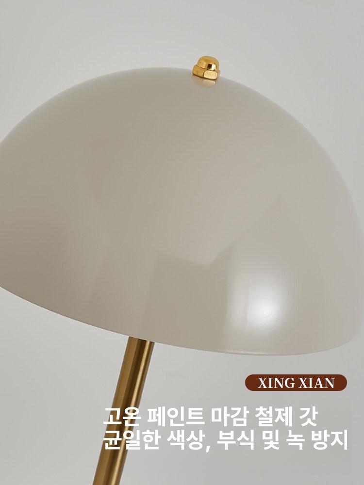 탁상 거실 조명 탁상등 침실 무드등 카페 분위기 프렌치 단일 웜 라이트 - 상세 이미지 4