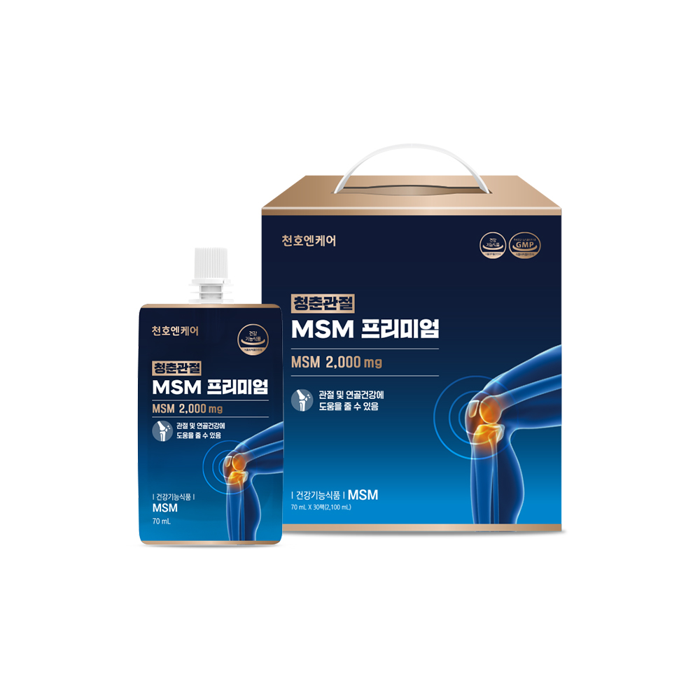 천호엔케어 관절 연골 건강 마시는 프리미엄 MSM 70ml X 30개입 - 상세 이미지 3