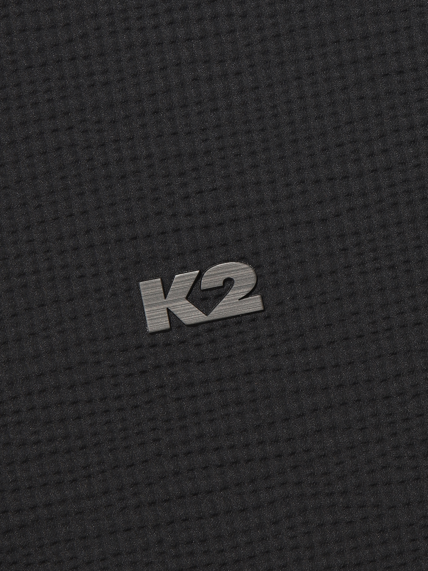 [본사직영] K2 남성 써라운드(SURROUND) 반팔 집업 Black KMM25211Z1 - 상세 이미지 5