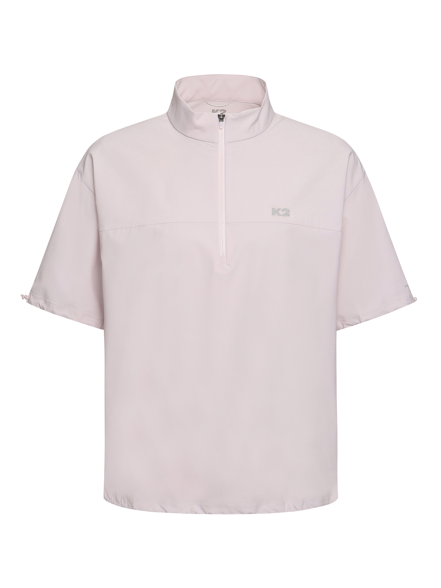 [본사직영] K2 여성 올라(OLA) EASY 셋업 티셔츠 W PALE PINK KWM25234D9 - 상품 이미지