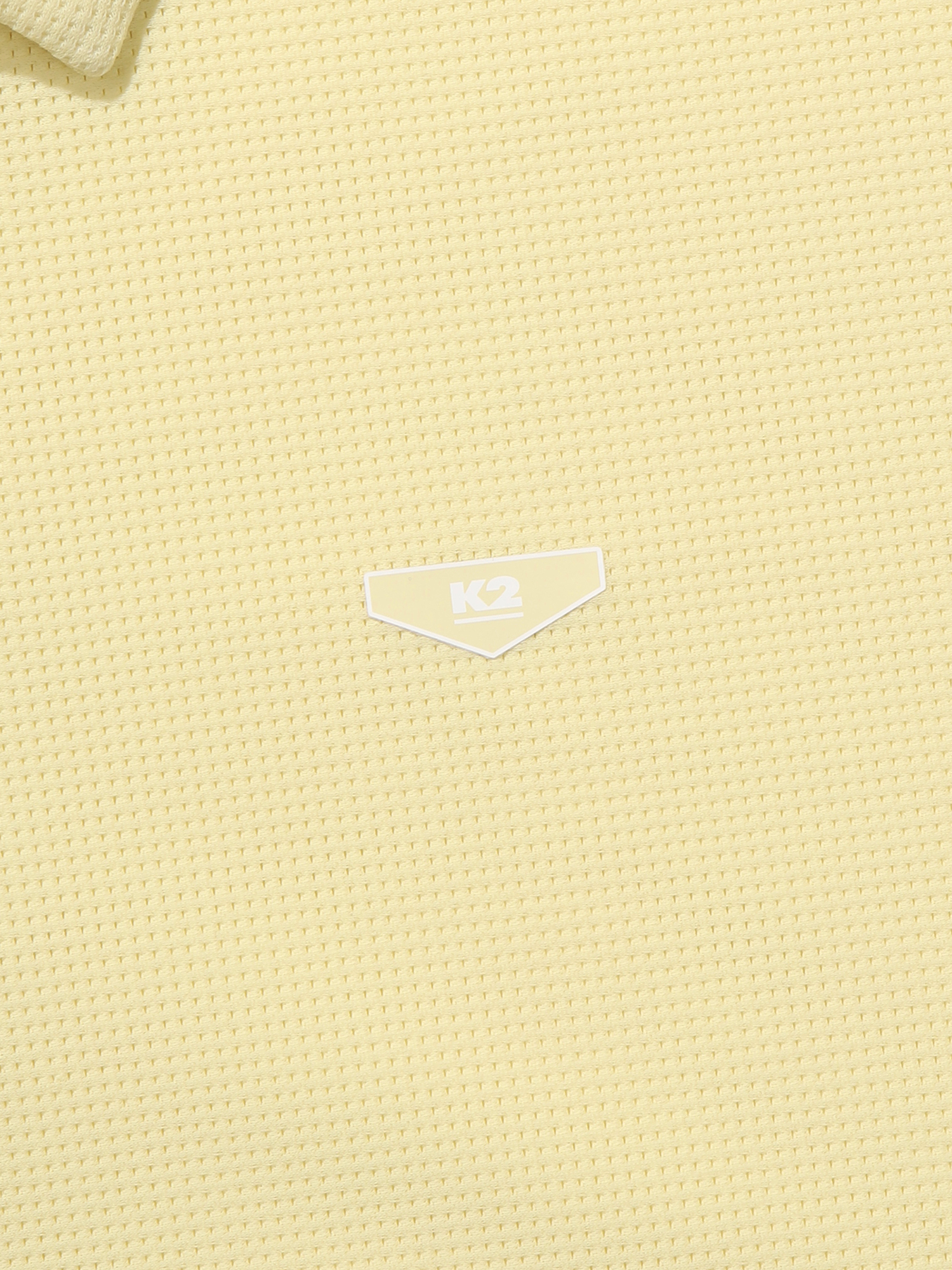[본사직영] K2 여성 시그니처 파라다이스 긴팔 폴로 W BANANA CREAM KWM252681Y - 상세 이미지 5