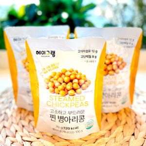 헤이그램 촉촉한 찐병아리콩 고단백 고식이섬유 지중해식단 건강간식 70g,... 맛있게 먹은 솔직 후기 - 상품 이미지 4