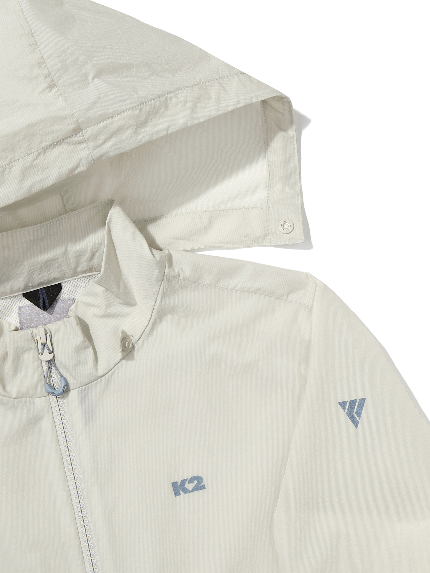 [본사직영] K2 여성 KTR CLIFF HYPER (클리프 하이퍼) 바람막이 자켓 W PEARL GREY KWM25116PG - 상세 이미지 5