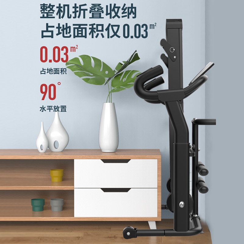 무동력 워킹패드 저소음 접이식 기능 수동 기본형 런닝머신 홈트 트레드밀 유산소 베이직 블랙 단일 기능 - 상세 이미지 2
