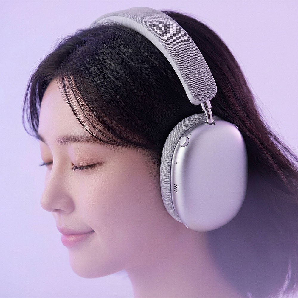 브리츠 Britz 헤드폰 BZ-MAX30BT 블루투스 노이즈캔슬링 무선 헤드셋 메탈 - 상품 이미지