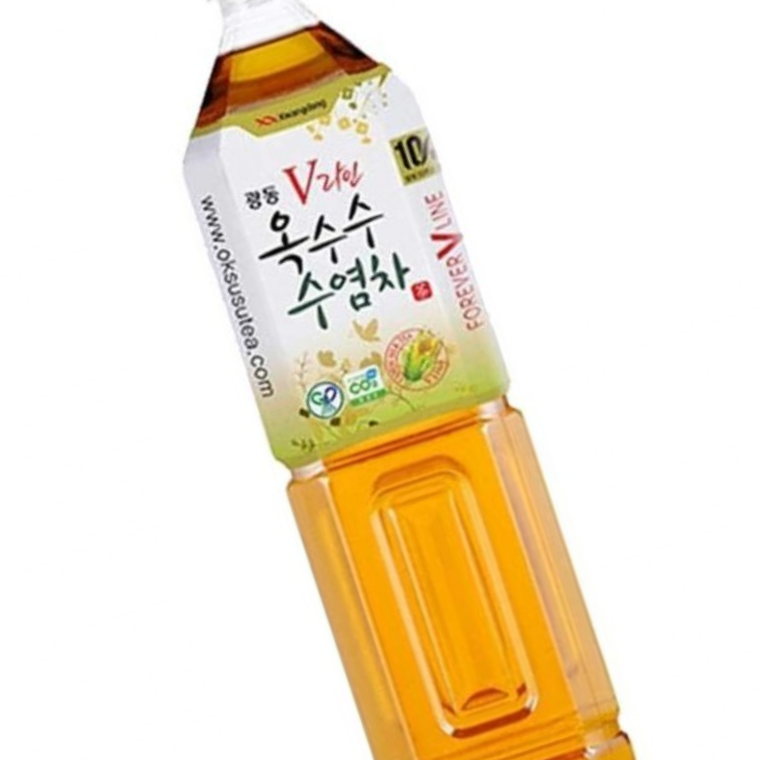 옥수수수염차 1.5L 12개 대용량 PET 차 음료 - 상품 이미지