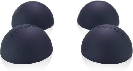 [해외]사운드라이즈 돔 격리 패드 - 사운드 감쇠 및 방진 실리콘 발 서브우퍼 스피커 턴테이블용 오디오 필 앤 스틱 내구성이 뛰어난 클래스 A 미끄럼 방지(4팩) 4-Pack