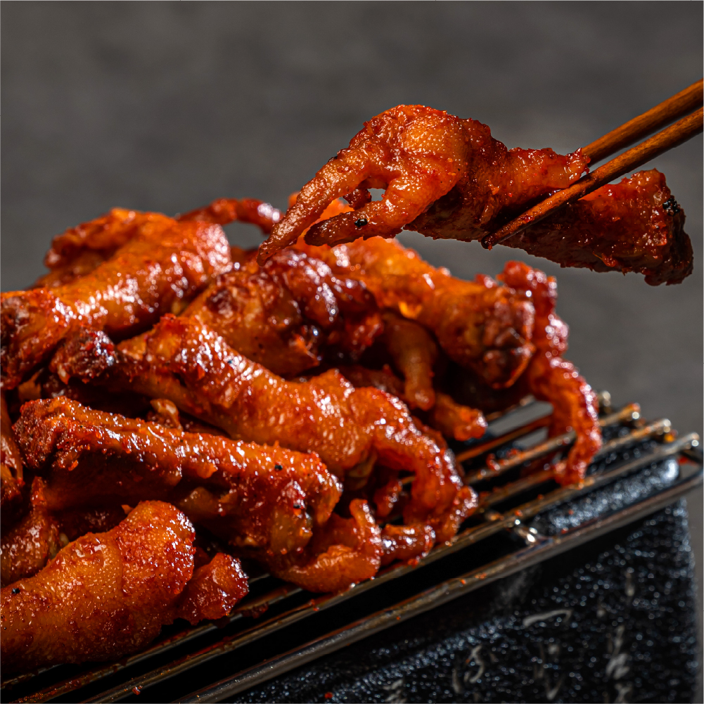 야식플렉스 직화 숯불 무뼈닭발 튤립닭발 캠핑음식 밀키트 250g 이미지 8