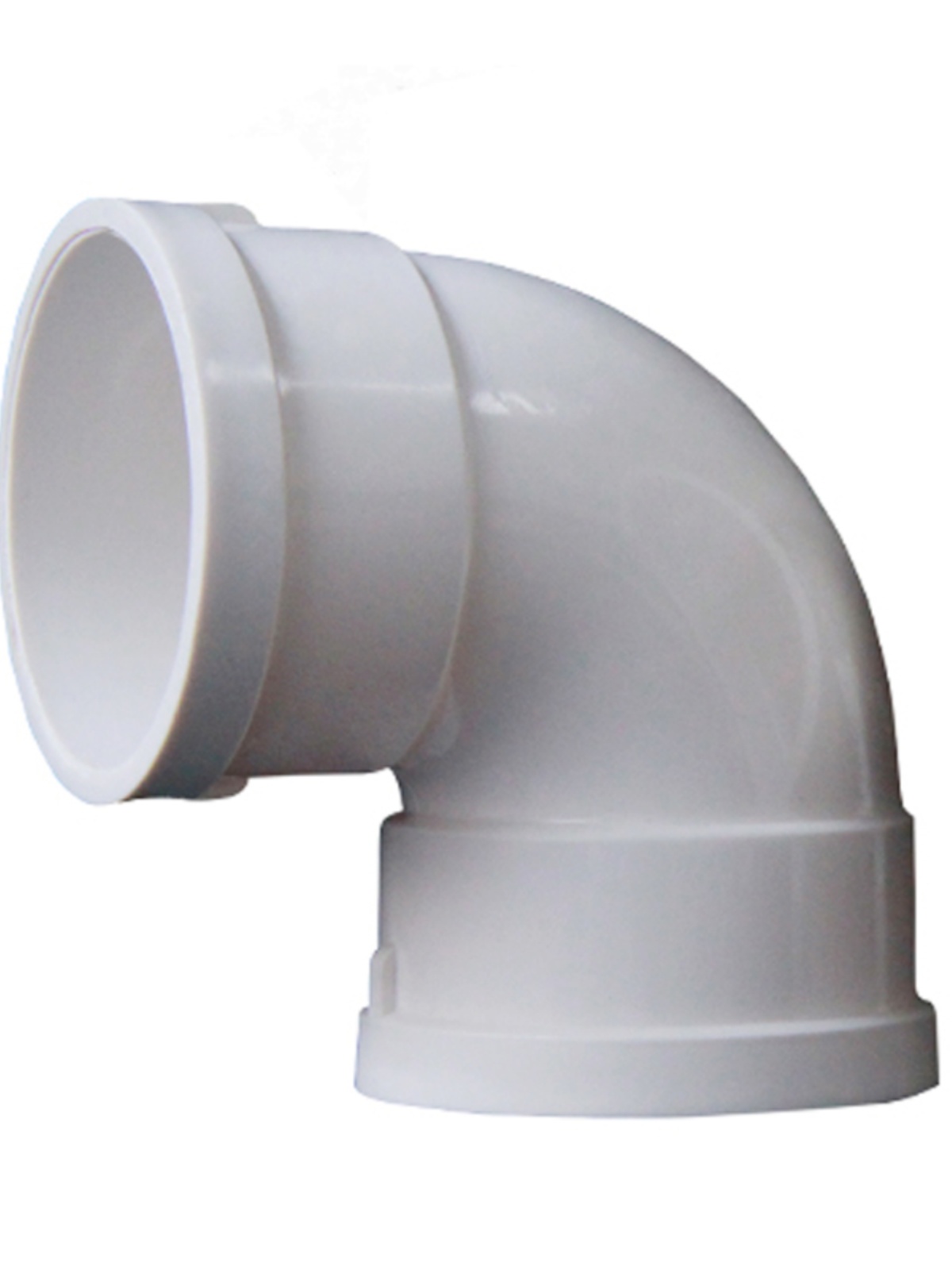 PVC 엘보 소켓 파이프조인트 배관 자재 수도관 연결 엘보 50mm - 상품 이미지