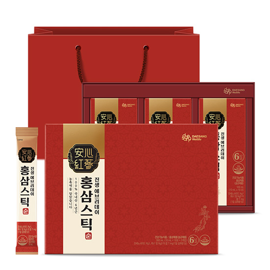 웰라이프 진생에브리데이 홍삼스틱 순 30포, 1개