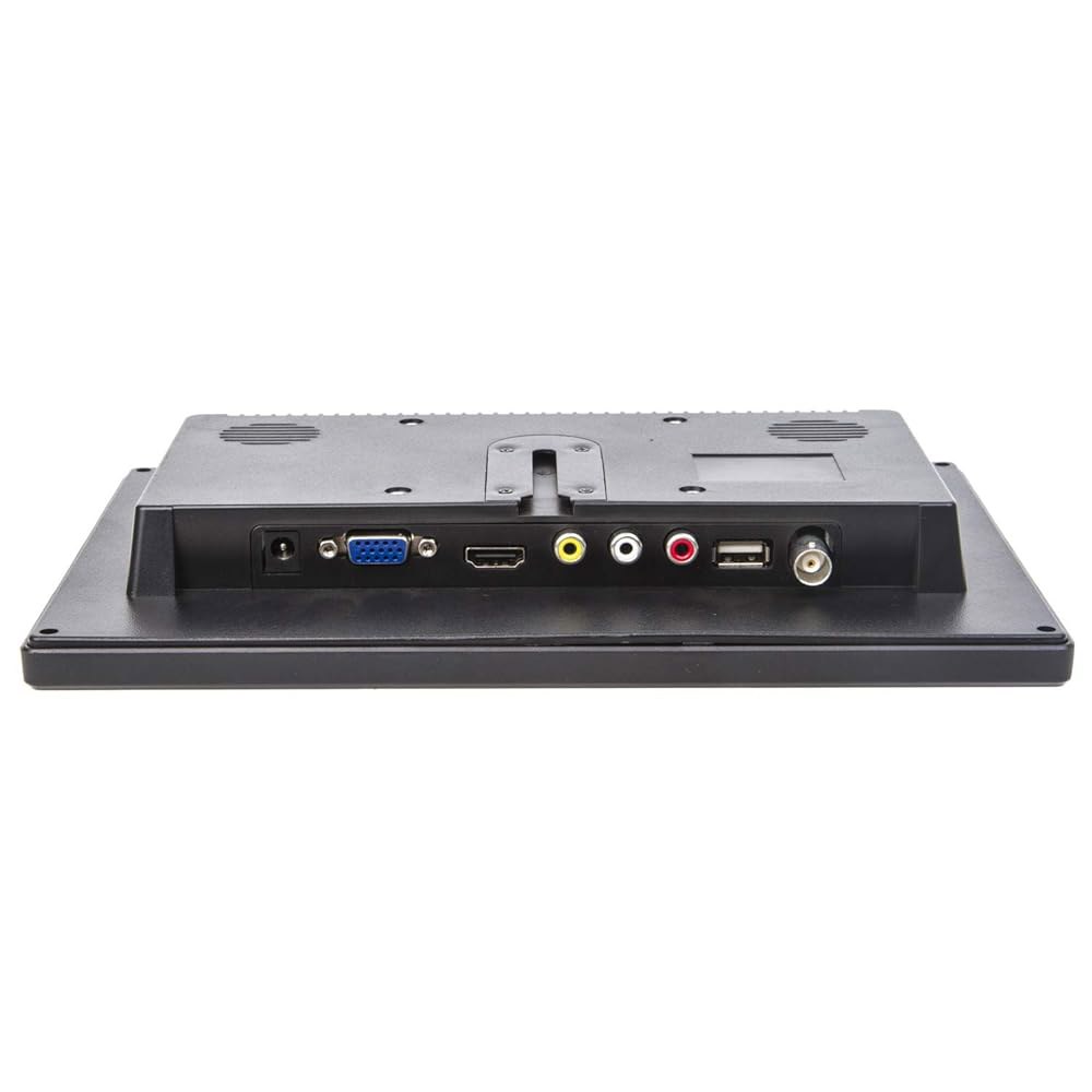 Yasoca HDMI VGA 포트가 있는 모니터 라즈베리 컴퓨터 게이밍 HD 스크린 휴대용 노트북 10.1인치 디스플레이 스피커, 파이 USB 듀얼 배터리 1024x600, CCT - 상세 이미지 3