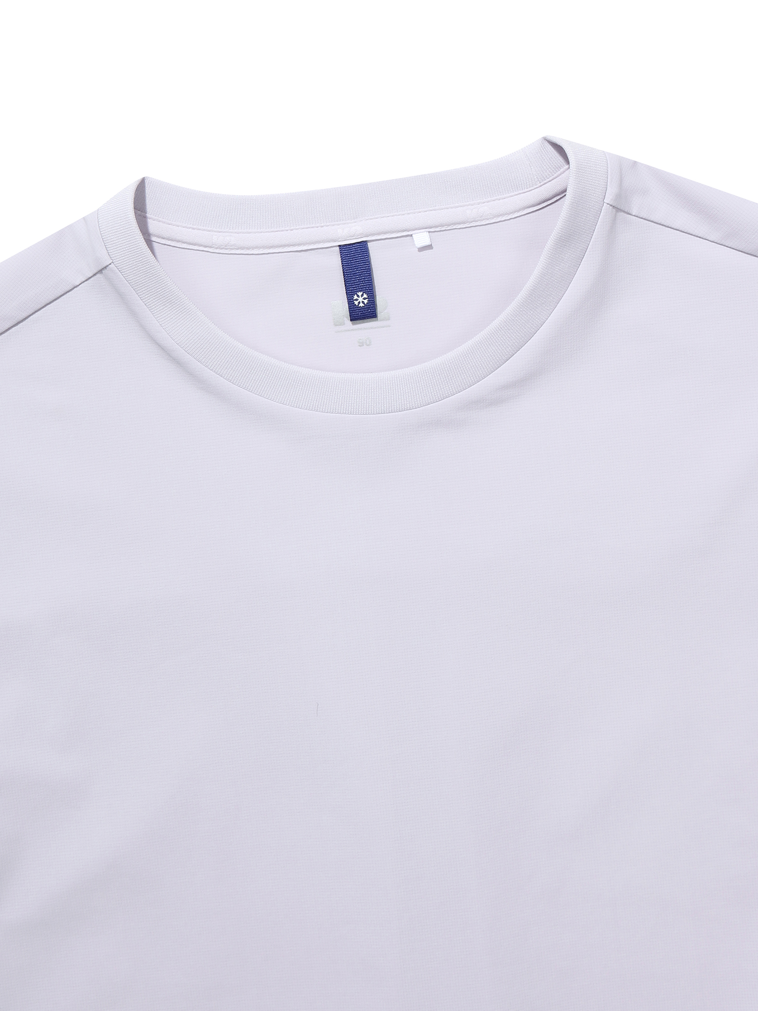 [본사직영] K2 여성 코드텐(CODE10) ICE 우븐 긴팔 라운드 W Pastel Violet KWM25250V3 - 상세 이미지 3