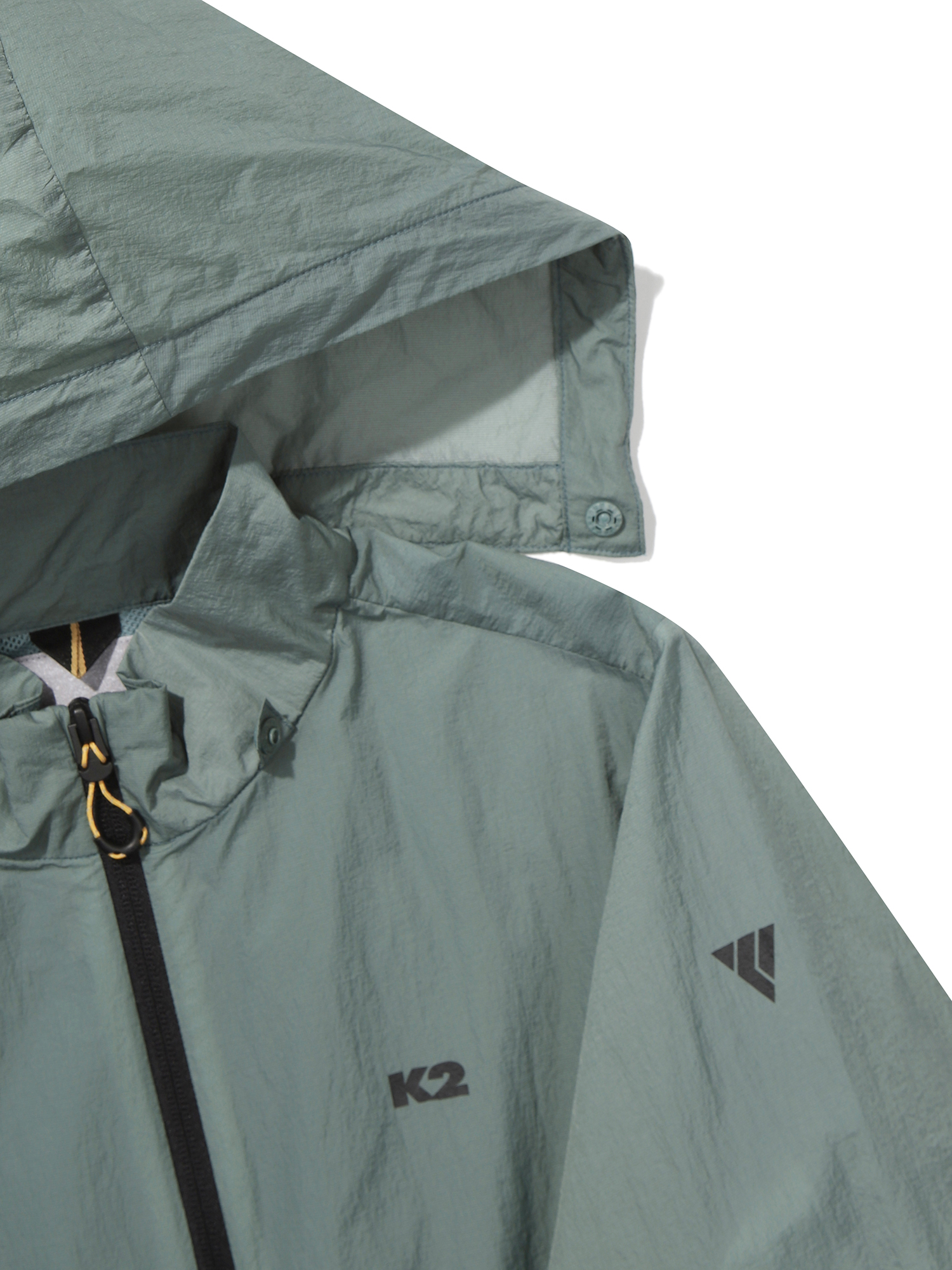 [본사직영] K2 여성 KTR CLIFF HYPER (클리프 하이퍼) 바람막이 자켓 W FOREST GREEN KWM251165G - 상세 이미지 5