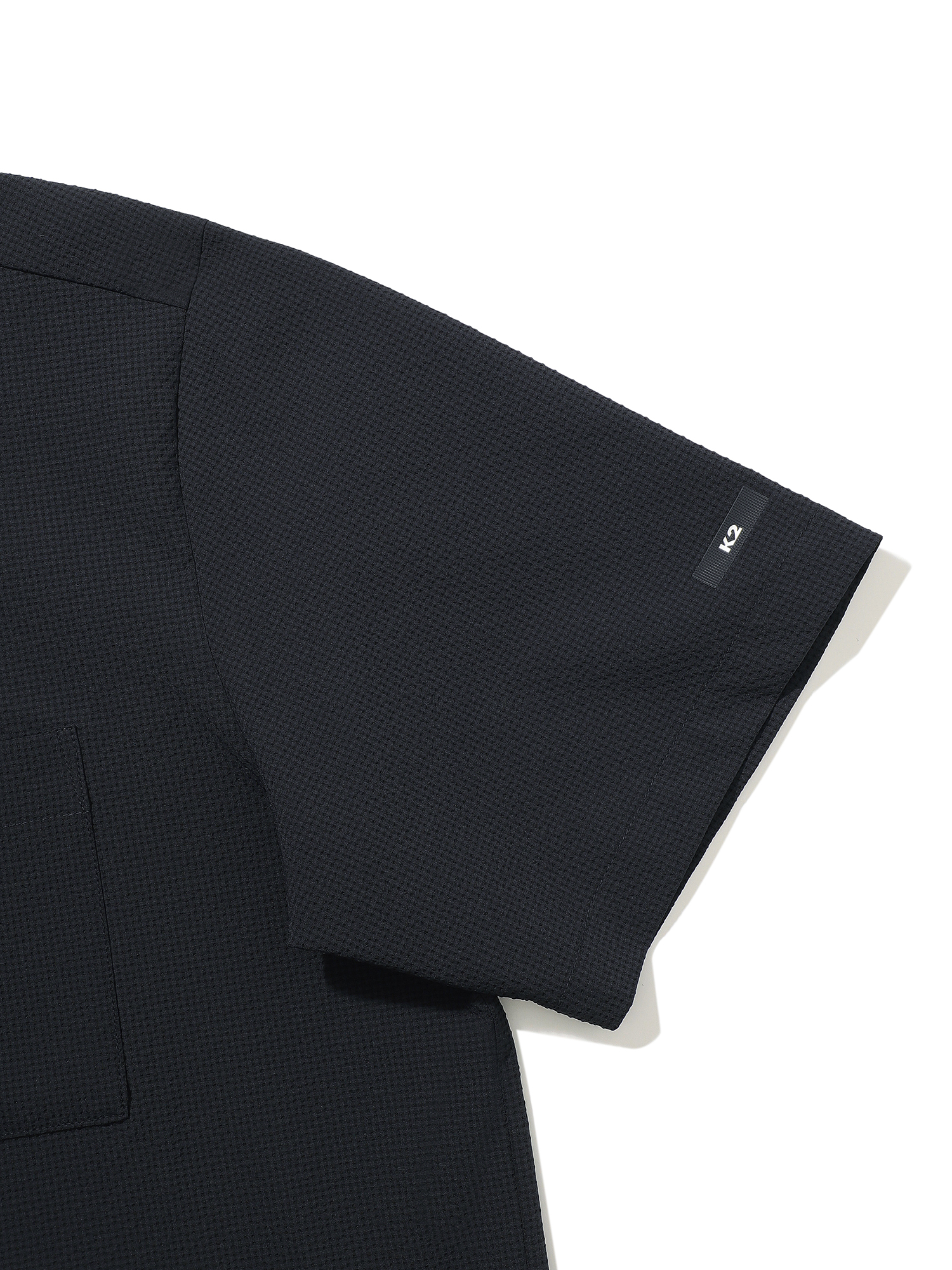 [본사직영] K2 남성 시원서커 DRY ICE 반팔 셔츠  ICE DARK NAVY KMM25449I4 이미지 6