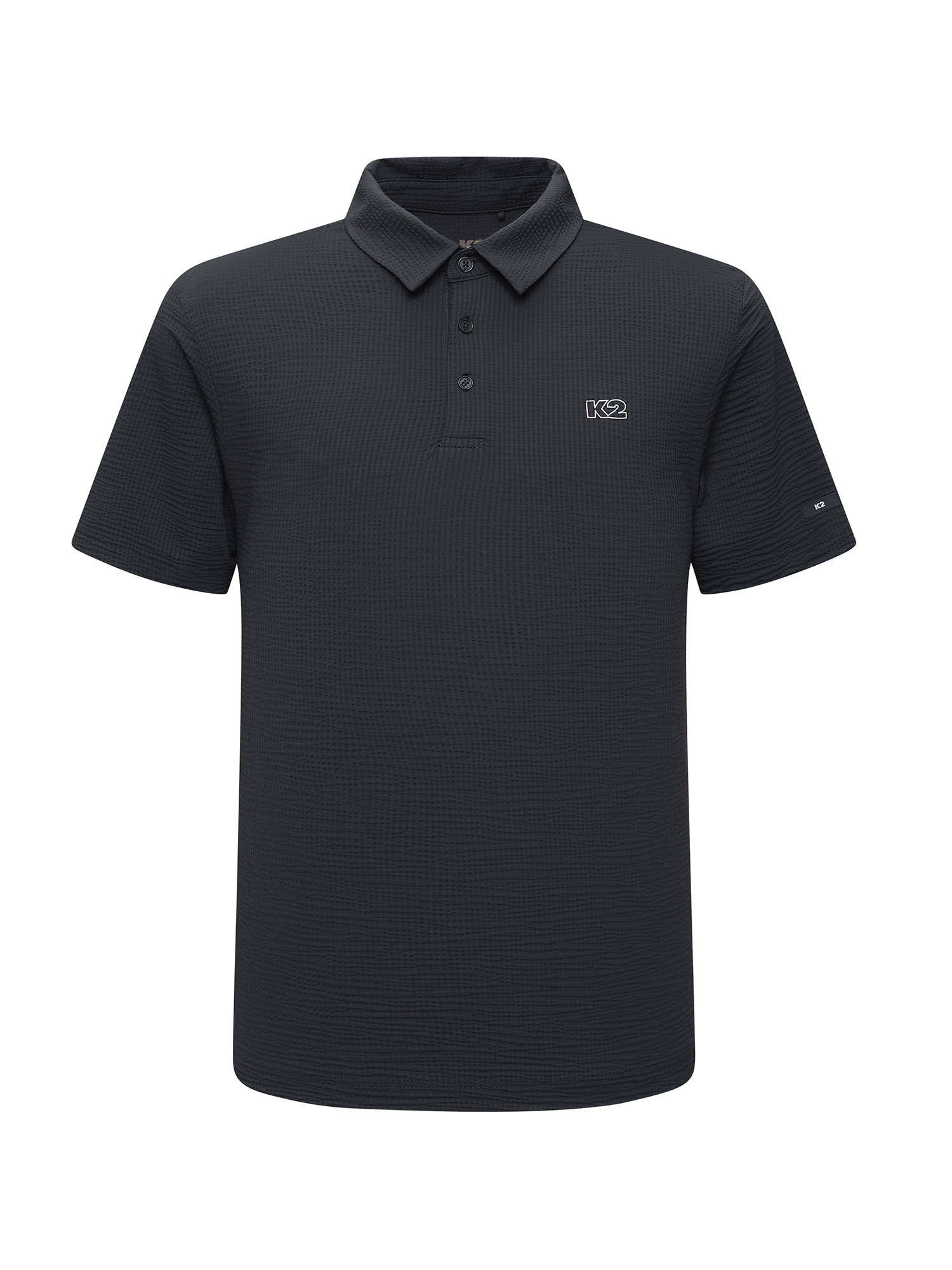 [본사직영] K2 남성 시원서커 ICE WAFFLE 폴로  ICE DARK NAVY KMM25249I4