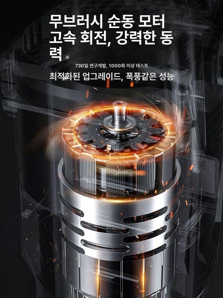 무선 산업용 충전 블로워 초강력 송풍 경량 청소기 낙엽 27단계 6단계 최상급20칸 B - 상세 이미지 3