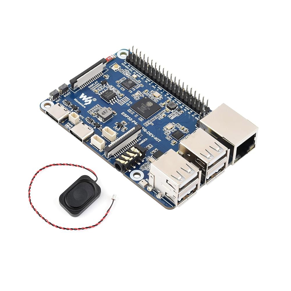 AI ESP32-P4-WIFI6-DEV-KIT 개발 보드, ESP32-P4 인터페이스, 음성 스피커 상호 포함 블루투스 Wi-Fi 5 지원, 휴먼-머신 6 ESP32-C6 풍부한 - 상품 이미지