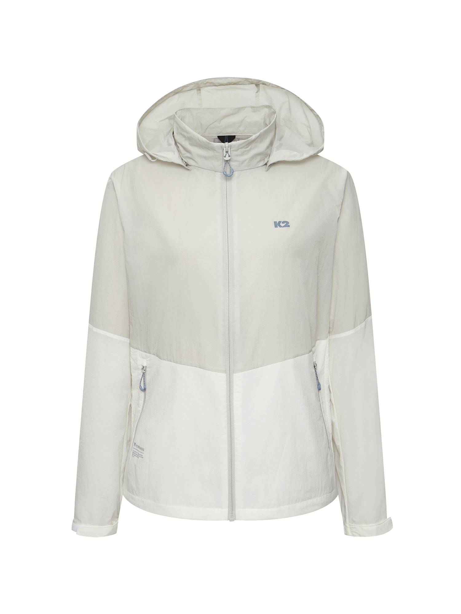 [본사직영] K2 여성 KTR CLIFF HYPER (클리프 하이퍼) 바람막이 자켓 W PEARL GREY KWM25116PG