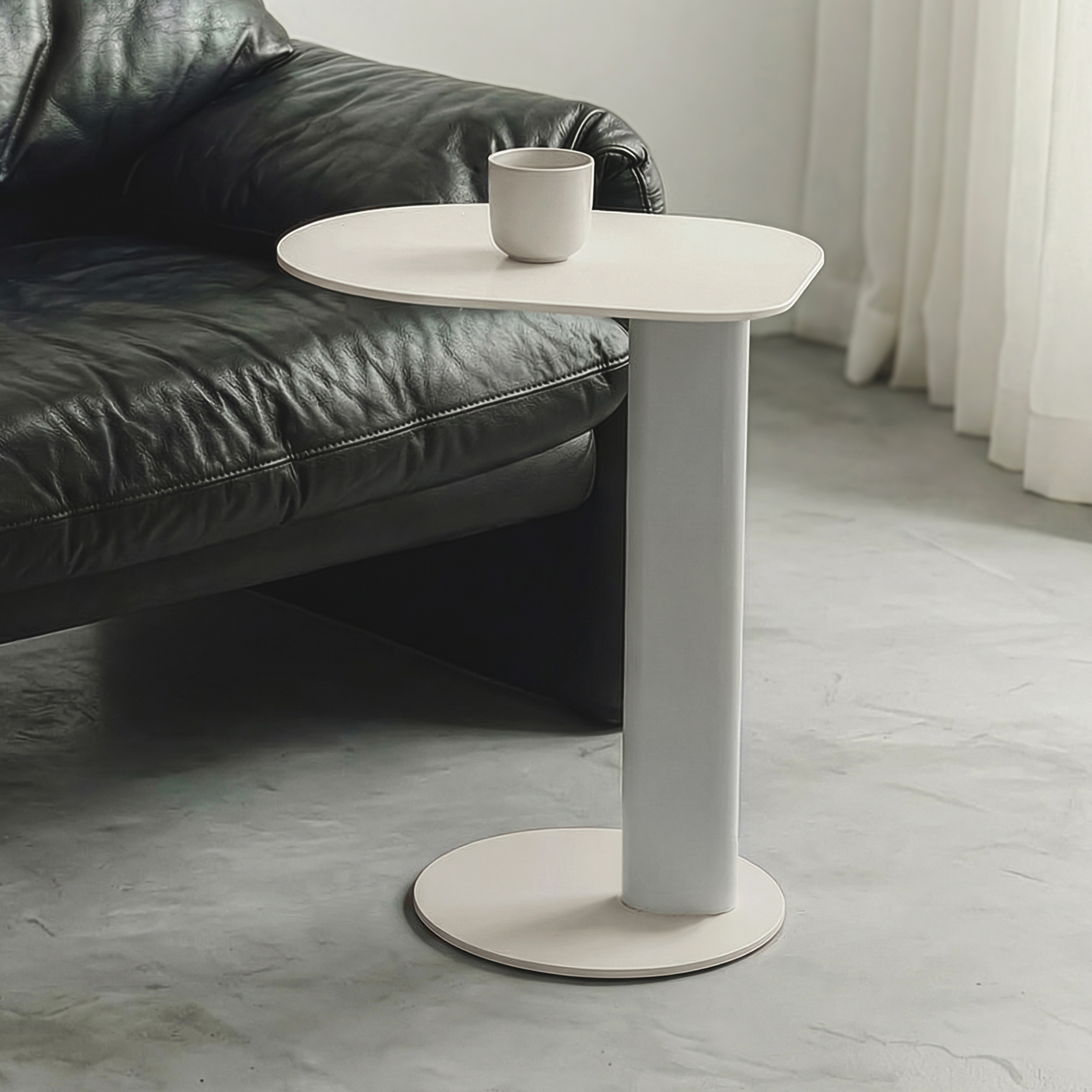 텐더 스틸 철제 사이드 테이블