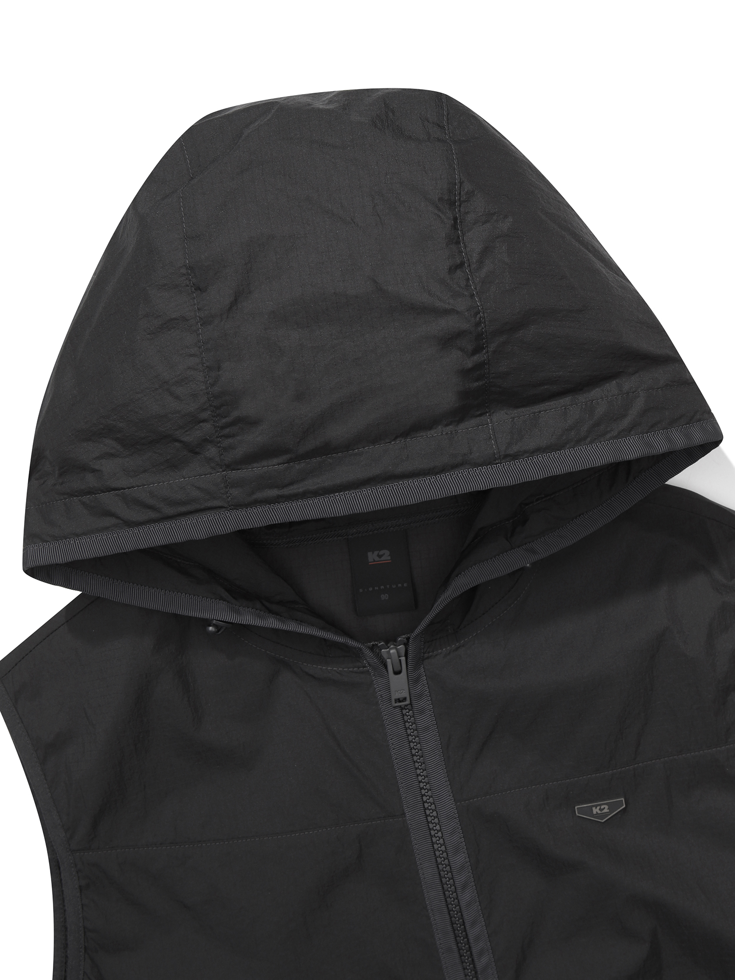[본사직영] K2 여성 시그니처 크링클 베스트 W SHADOW GREY KWM256722C - 상세 이미지 4