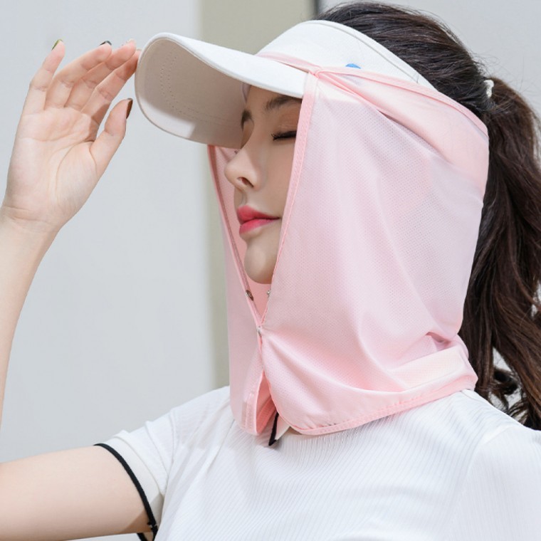 모자 햇빛 가리개 탈부착 햇볕가리개 자외선차단 얼굴 썬가드 선가드 캡썬가드 밭일 농사 등산 낚시 골프