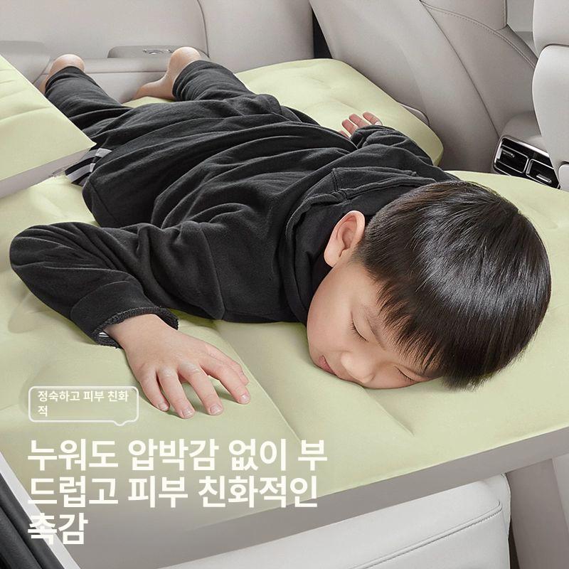 뒷자석 매트 트렁크 확장 보드 여행 차크닉 틈새 차박 베이지 - 상세 이미지 3
