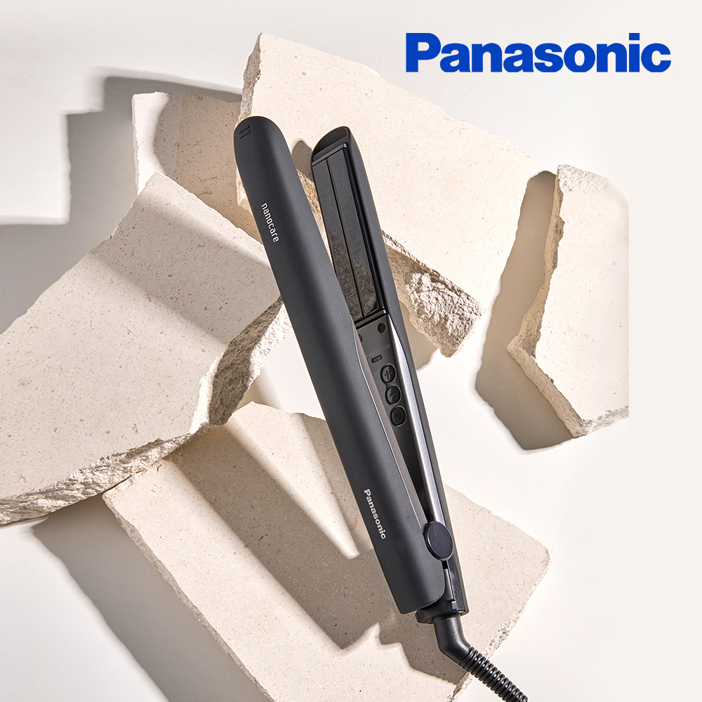 파나소닉 나노케어 고데기 앞머리 뿌리 볼륨 판 매직기 프리볼트 EH-HS0J 제품 이미지