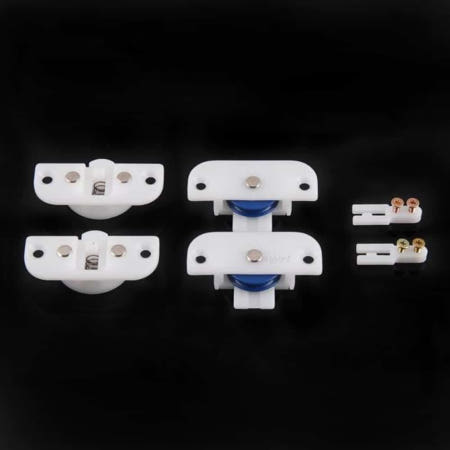 울언니협력사 [고마음샵] 롤러세트 가구슬라이딩호차 슬라이딩도어철물 레일부속 슬라이딩도어부속 미닫이문로라 미닫이문바퀴