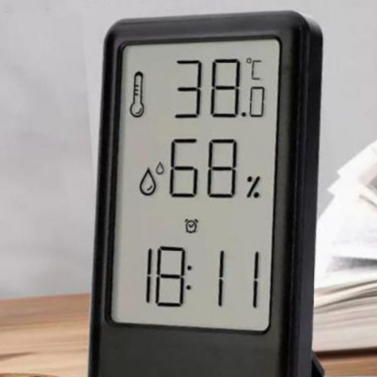 다기능 전자 알람 온습도계 알림시계 탁상 인테리어 디지털 전자시계