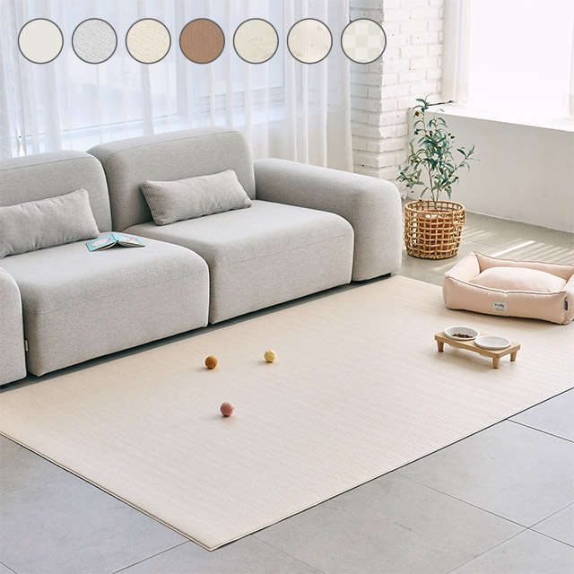 울리 강아지 매트 애견 미끄럼방지 러그 거실 180x70 제품 이미지