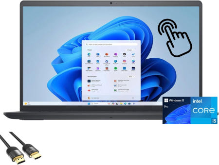[해외]학생 및 비즈니스용 Dell Inspiron 15 노트북 15.6인치 FHD 터치스크린 디스플레이 12세대 Intel Core i5-1235U 16GB RAM 1TB PCI