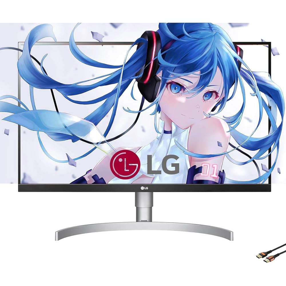 컴퓨터 모니터 UHD(3840 x 2160), 5ms, 95 , 가능한 내장 DCI-P3 틸트/높이/피벗 스피커, 60Hz, 타입C, FreeSync, 스탠드, 400, HDMI, - 상품 이미지