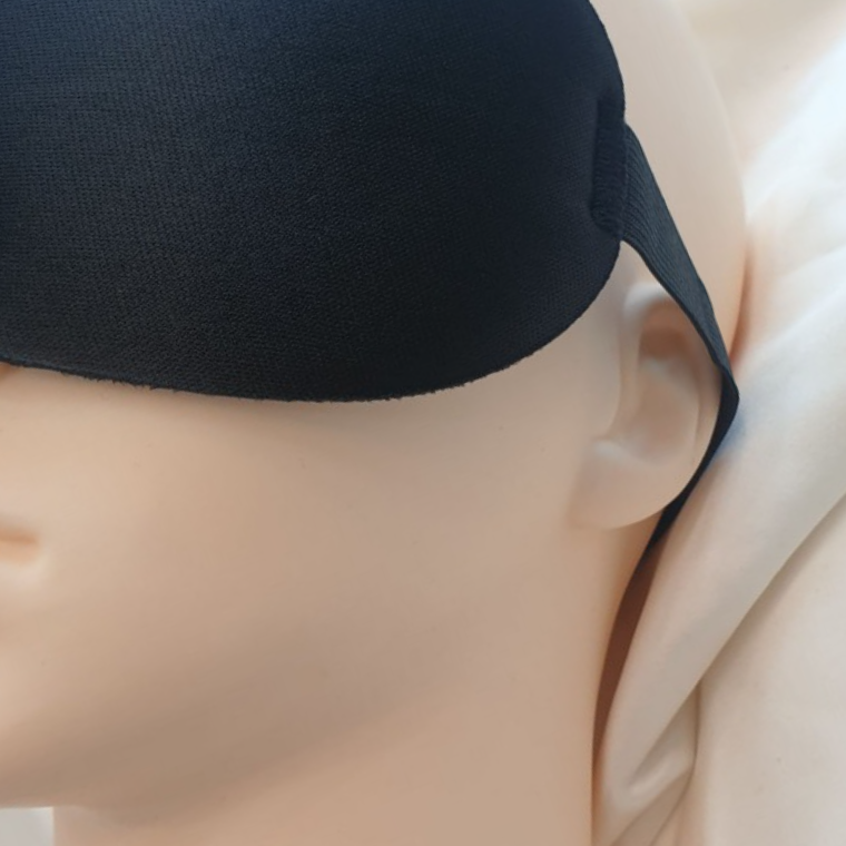 편안한 3D 입체 수면 암막안대 빛차단 숙면 꿀잠 가벼운 착용 - 상품 이미지
