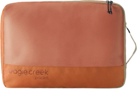 [해외]이글 크릭 팩-잇 공개 큐브 - 수하물 공간 최적화를 위한 경량 패킹 휴대가 간편 반투명 패브릭 방수 이지 그립 지퍼 대형 만다린