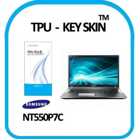 티테크놀로지 키보드스킨 삼성 시리즈5 노트북 키스킨 TPU(고급형) NT550P7C