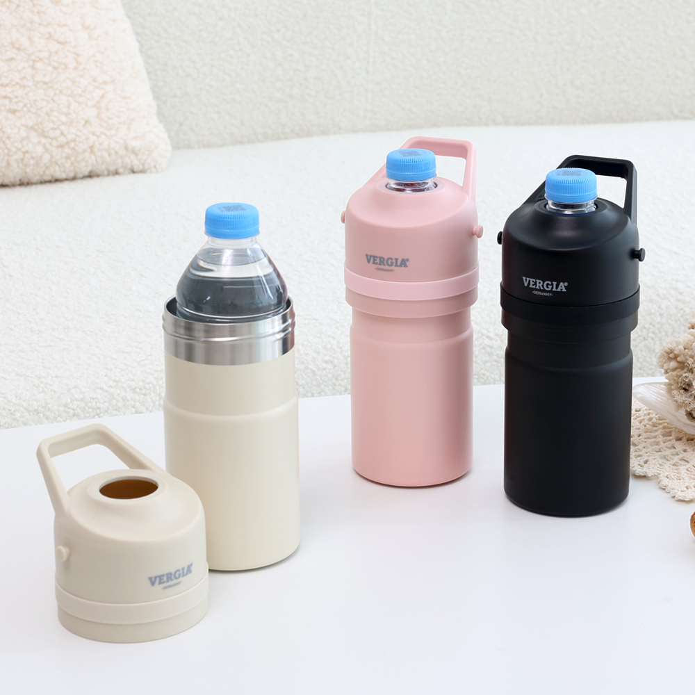 베르지아 텀블러 보냉 홀더 500ml, 핑크 - 상세 이미지 3