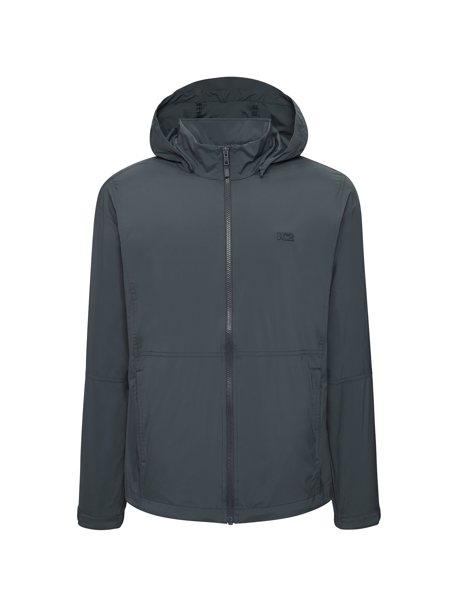 [본사직영] K2 남성 웨더리스(WEATHERLESS) 바이저 (VISOR) 바람막이 자켓 HUNTER GREEN KMM25141HF - 상품 이미지