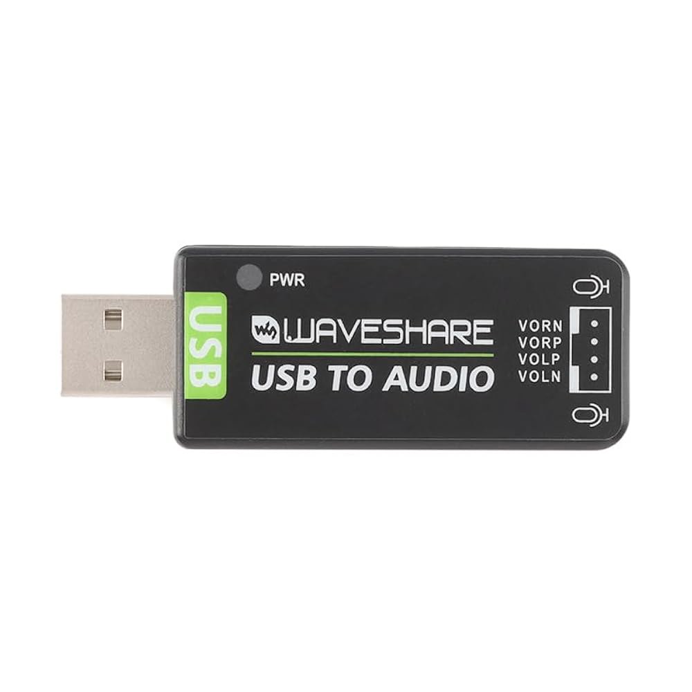 JESSINIE 라즈베리 파이 어댑터용 USB 외부 B01 오디오 마이크/스피커 카드 스테레오 Nano 3B 재생/녹음용 사운드 A02 Jetson 온보드 4B 8GB to 컨버터 - 상세 이미지 3