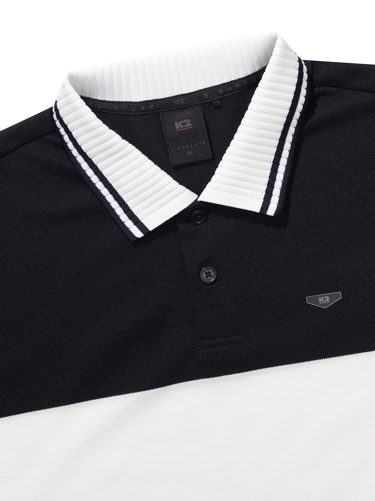 [본사직영] K2 여성 시그니처 아이스드라이 선염 폴로 W Navy KWM25272N4 - 상세 이미지 3