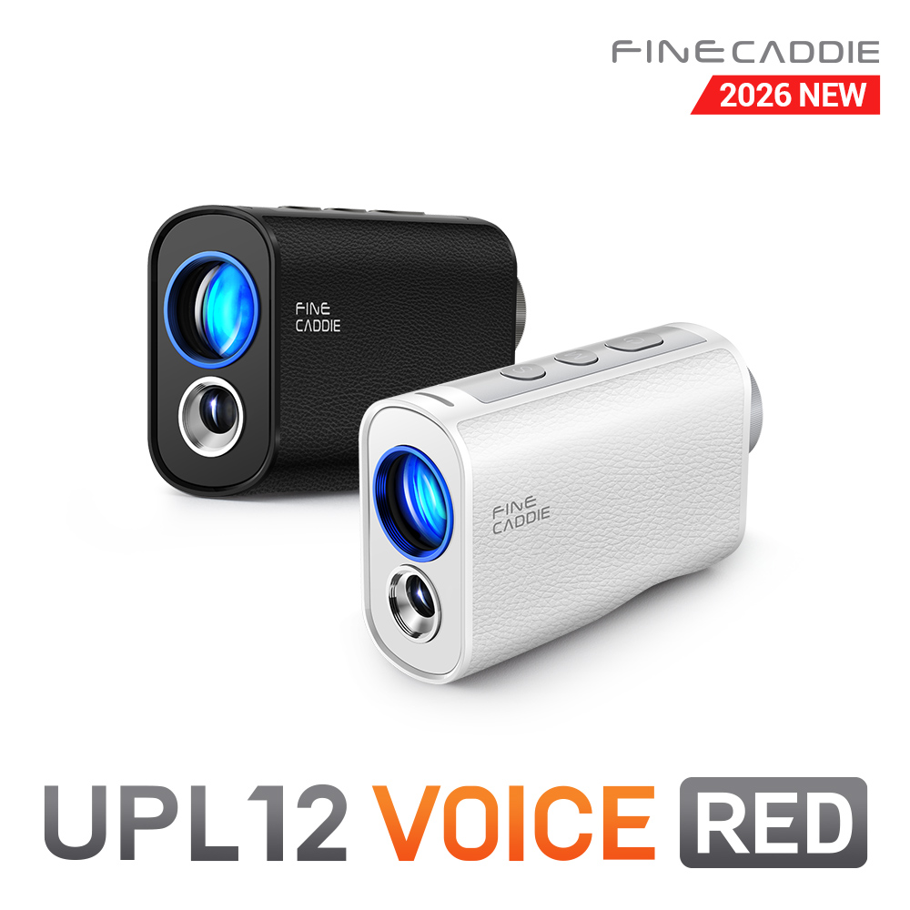 파인캐디 UPL12 VOICE RED 미니 음성인식 골프거리측정기 0.1초
