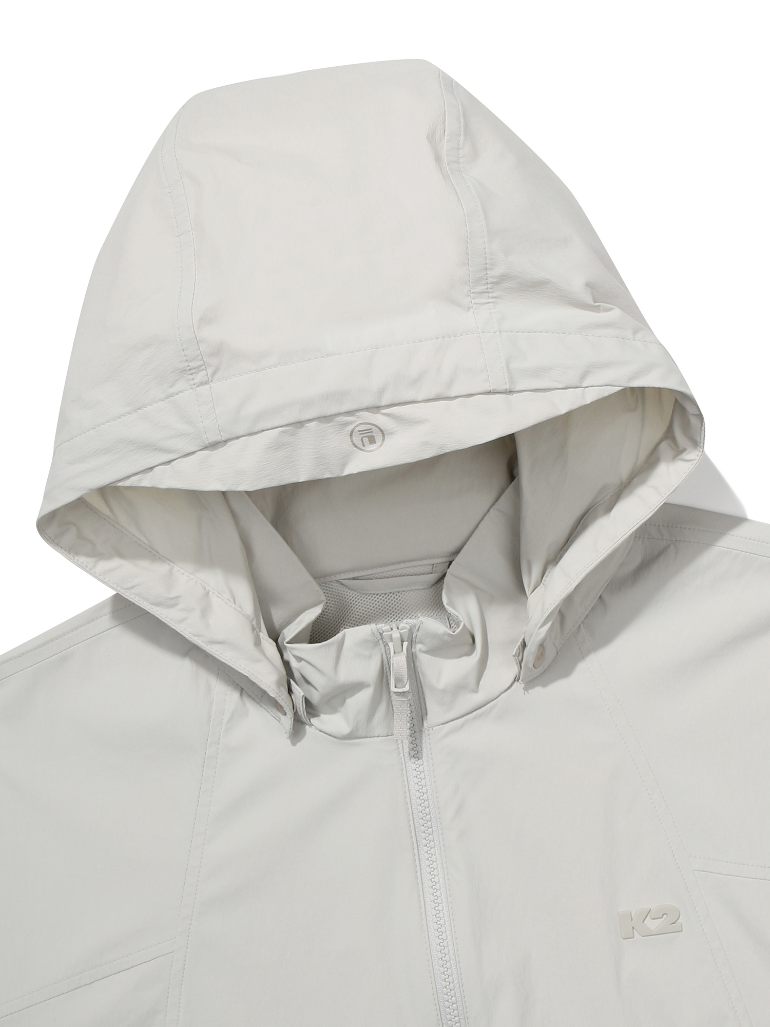 K2 남성 웨더리스(WEATHERLESS) 프리즘(FREESM) 바람막이 자켓_PEARL GREY KMP25141PG - 상세 이미지 4