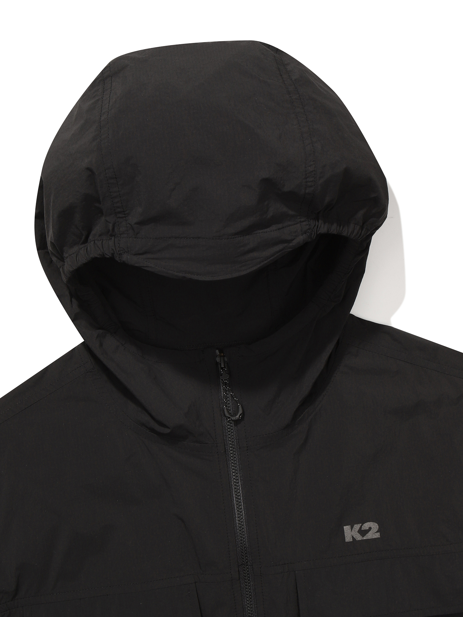 [본사직영] K2 남성 KTR TRISTONE (트라이스톤) 아노락 바람막이 자켓 Black KMM25117Z1 - 상세 이미지 3