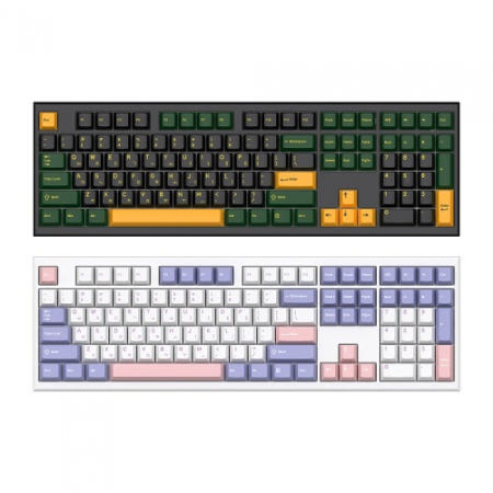 COX CQ8K108 유무선 기계식 키보드 에버그린, Deep Oil축