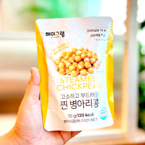 헤이그램 촉촉한 찐병아리콩 고단백 고식이섬유 지중해식단 건강간식 70g,... 맛있게 먹은 솔직 후기 - 상품 이미지 2